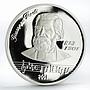 Afghanistan 500 afghanis 100th Anniversary Death Giuseppe Verdi silver coin 2001