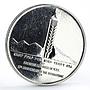 Ethiopia 50 birr 10th Anniversary of the Revolution Grain silver coin 1984