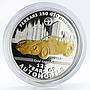 Palau 5 dollars 125 Years of Automobile Ferrari 250 GTO gilded silver coin 2012