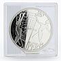 Peru 1 sol Olympic Sports Games Volleyball proof silver coin 2007