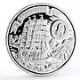 Cook Islands 5 dollars Tall Ships Kruzenshtern Ship Clipper silver coin 2008