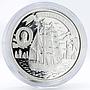 Cook Islands 5 dollars Tall Ships Christian Radich Ship Clipper silver coin 2008