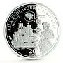 Vanuatu 20 vatu HMS Endeavour James Cook Ship Clipper silver coin 2009