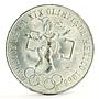 Mexico 25 pesos Summer Olympic Games 1968 in Mexico Indian silver coin 1968