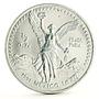 Mexico 1/2 onza Libertad Angel of Independence silver coin 1991