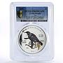 Cook Islands 2 dollars New Zealand Birds Tui Bird PR69 PCGS silver coin 2005