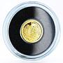 Palau 1 dollar History of Seafaring Pamir Ship Clipper proof gold coin 2009