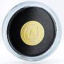Palau 1 dollar Brutus Denarius gold coin 2009