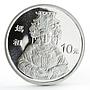 China 10 yuan Goddess of Mazu proof silver coin 1998