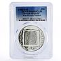 British Virgin Islands 20 dollars Ivory Sundial PR69 PCGS proof silver coin 1985