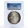 Mexico 1 onza Type 4 Scales MS65 PCGS silver coin 1979