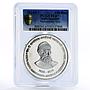 India 100 rupees In Memory og Nusserwanji Tata PL67 PCGS silver coin 2014