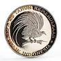 Indonesia 200 rupiah 25th Anniversary Independence Great Bird silver coin 1970