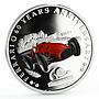 Palau 2 dollars 60th Anniversary of Ferrari 500 F2 Bolide silver coin 2007