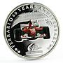 Palau 2 dollars 60th Anniversary of Ferrari F2003 GA Bolide silver coin 2007