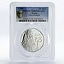 Ukraine 10 hryvnias 400th Anniversary of Petro Mohyla PR69 PCGS silver coin 1996