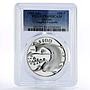 Mexico 100 pesos Save the Animal Vaquita Porpoise PR69 PCGS silver coin 1992
