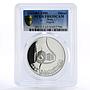 Iraq 1 dinar 1400th Anniversary of Hijra PR63 PCGS silver coin 1980