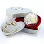 Niue 2 dollars Love Forever Wedding Rings gilded silver coin 2013