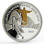 Togo 1000 francs Football World Cup in Brazil Statue of Jesus silver coin 2012