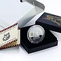 Liberia 5 dollars The Kremlin series Tsar Bell silver coin 2011