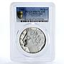 Czechoslovakia 50 korun 50th Jubilee of Independence PR67 PCGS silver coin 1968
