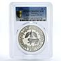 Georgia 10 lari 3000 Years of Georgian Statehood PR69 PCGS CuNi coin 2000