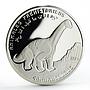 Sahrawi 500 pesetas Prehistoric Animals Camarasaurus silver coin 1994