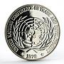 Philippines 25 piso UN Conference on Development silver coin 1979