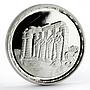 Egypt 5 pounds Ruins of Karnak Ancient Statues proof silver coin 1994