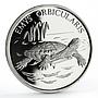 Turkey 10000000 lira Endangered Wildlife European Pond Turtle silver coin 2001