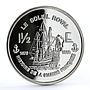 France 1 1/2 euro Le Soleil Royal Ship Clipper proof silver coin 2004