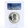 Philippines 5 piso Ferdinand Marcos PR69 PCGS nickel coin 1975