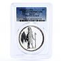 Egypt 5 pounds Ancient Religion The God Khnum PR69 PCGS silver coin 1994