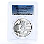 Guinea-Bissau 10000 pesos 15th World Football Cup PR67 PCGS silver coin 1992