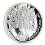 Czech Republic 200 korun Painter Karel Svolinsky Flowers Art silver coin 1996