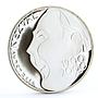 Czech Republic 200 korun Poet Vitezslav Nezval Literature proof silver coin 2000