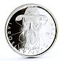 Czech Republic 200 korun Author and Poet Jaroslav Vrchlicky silver coin 2003
