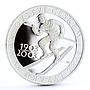 Czech Republic 200 korun National Olympic Ski Union Skier proof silver coin 2003