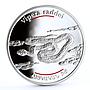 Armenia 100 dram Red Book of Armenia Fauna Viper Snake proof silver coin 2007