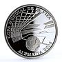 Paraguay 1 guarani Football World Cup in Germany Field Ball silver coin 2004