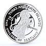 Turks and Caicos 25 crowns Queen's Beast The Scottish Unicorn silver coin 1978