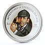 Cook Islands 2 dollars Literature Adventures of Sherlock Holmes silver coin 2007