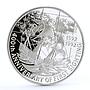 Falkland Islands 5 pounds Discovery of America Ship Desire silver coin 1992