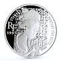 France 10 francs European Museums Treasures Japanese Geisha Art silver coin 1997