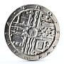 Uruguay 1000 pesos FAO Fauna Ornament silver coin 1969