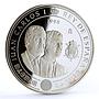 Spain 10000 pesetas 300th Anniversary of Bourbon Family proof silver coin 1998