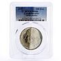Czechoslovakia 100 korun Engraver Vaclav Hollar MS66 PCGS silver coin 1977