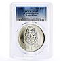 Czechoslovakia 500 korun Composer Ludovit Stur Music MS67 PCGS silver coin 1981