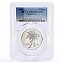 Philippines 2 piso Andres Bonifacio Palm Tree PR68 PCGS CuNi coin 1983